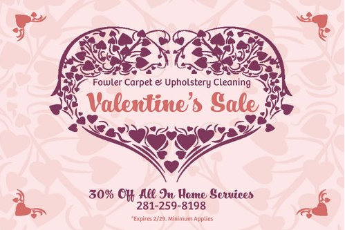 February Carpet Cleaning Specials